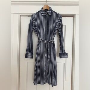 Striped Shirtdress